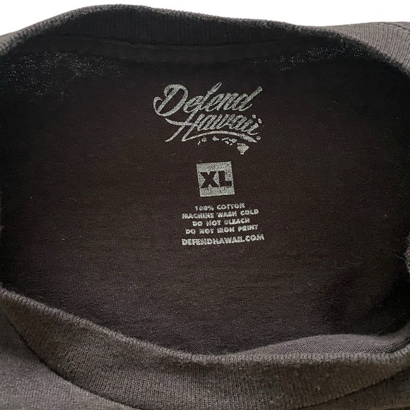 DEFEND HAWAII “It’s Better from the Aina” Hawaiian Tee Shirt Men XL - Picture 4 of 5